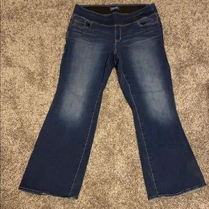 Old navy rockstar elastic waist jeans